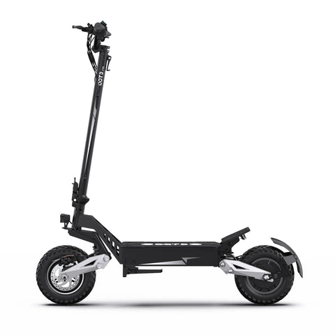 Trotinete Eléctrica OOTD T10 - Motor 500W Bateria 48V13.5AH Pneus11" Travão Disco - Preta Cinza