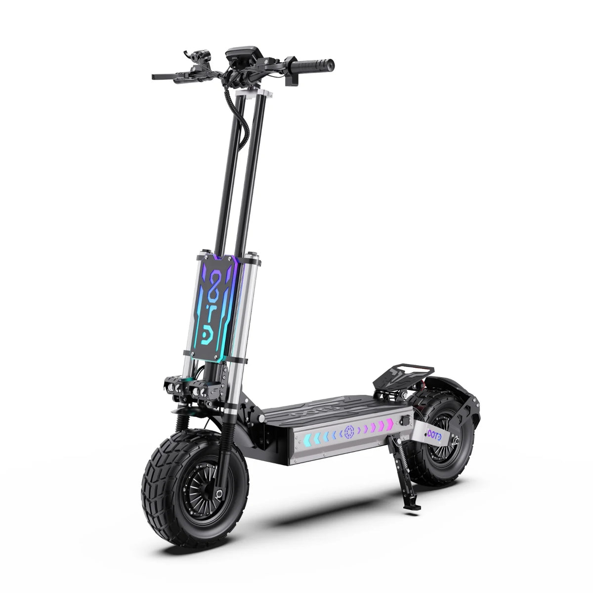 Trotinete Eléctrica OOTD T90 - Motor 2100W*2 Bateria 60V31.2AH Pneus13'' Travão A Disco óleo - Preta Cinza
